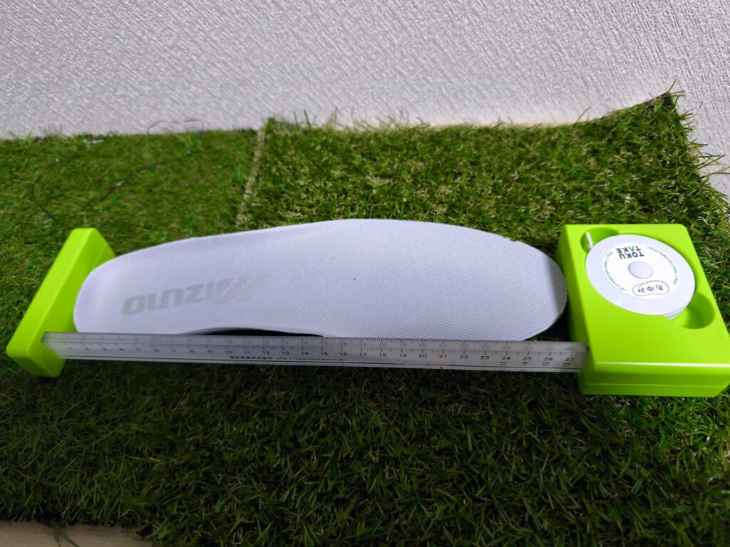 mizuno-waverider10-insole-length